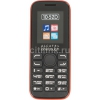 Мобильный телефон Alcatel 1052D красный/черный моноблок 2Sim 1.8" 128x160 0.3Mpix BT GSM900/1800 GSM1900 FM microSD max32Gb (1052D-3CALRU1)