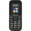 Мобильный телефон Alcatel 1052D черный моноблок 2Sim 1.8" 128x160 0.3Mpix BT GSM900/1800 GSM1900 FM microSD max32Gb (1052D-3AALRU1)