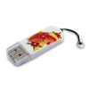Флеш Диск Verbatim 32Gb Mini Tattoo Koi 49897 USB2.0 белый/рисунок
