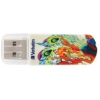 Флеш Диск Verbatim 32Gb Mini Tattoo Phoenix 49898 USB2.0 белый/рисунок
