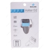 AЗУ USB Neoline Volter D2, 2,1А, 2xUSB, вольтметр, черный