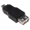 Переходник USB (F) - mini USB (M) DEXP [AU2FMUM] OTG, Черный