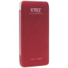 Портативный аккумулятор 5000 mAh KREZ  Power (1+2,1А, Li-po,  красный)