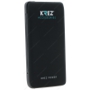 Портативный аккумулятор 5000 mAh KREZ  Power (1+2,1А, Li-po,  черный)