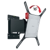 Кронштейн для ТВ Holder LCD-SU4806 [32"-65"; Наклон 16°; До 40 кг; 30 мм от стены; Черный глянец]