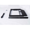 Адаптер подключения HDD 2.5'' в отсек привода ноутбука slim Espada [SS90] SATA/mSATA, 9.5мм пластик
