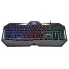 Клавиатура проводная Qumo Dragon War Spirit, мультимедиа, подсветка, USB 