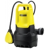 Погружной дренажный насос Karcher SP 1 Dirt [250 Вт, 5500 л/ч, глубина 7 м, частицы 20 мм, 3.66 кг]