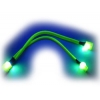 THERMALTAKE <A2167> Y CABLE UV LED LIGHTS (размножитель питания IDE-устройств (1->2 BIG, 5+12V)