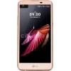 Смартфон LG X view K500DS 16Gb розовое золото моноблок 3G 4G 2Sim 4.93" 720x1280 Android 6.0 13Mpix 802.11bgn BT GSM900/1800 GSM1900 MP3 A-GPS microSD max2048Gb (LGK500DS.ACISPG)