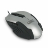 Мышь игровая CBR CM 333 Silver-Black, оптика, 1200/1600/2400 dpi, 6 кн., провод 1,28 м, USB
