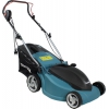 Makita <ELM3800> Газонокосилка электрическая (1400W, нож 38 см,срез  25-75 мм, травосборник)