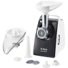 Мясорубка Bosch MFW3630A 1600Вт белый/серый
