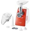 Мясорубка Bosch MFW3630I 1600Вт белый/оранжевый