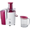 Соковыжималка центробежная Bosch MES25C0 700Вт рез.сок.:1.25мл. белый/бордовый