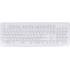 Клавиатура Oklick 540S белый USB Multimedia