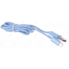 Кабель microUSB, Nobby (Connect, 2,1А, 1м, синий)