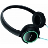 Наушники Pioneer SE-MJ512-GK [накладные, закрытые, 11-24000 Гц, каб 1.2м, разъем 3.5мм, черн.-зел.]