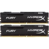 Память DIMM DDR4 4096MBx2 PC19200 2400MHz Kingston HyperX Fury Black CL15 [HX424C15FBK2/8]