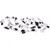 Набор кабелей Corsair Professional Individually sleeved DC Cable Kit, Type 3 (Generation 2), WHITE [CP-8920050]