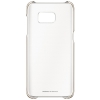 Чехол Samsung Clear Cover S7 edge, золотой