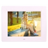 Фоторамка Digma 8" PF-833 1024x768 белый пластик ПДУ Видео (PF833W)