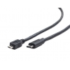 Кабель USB Cablexpert, USB2.0 microBM/USB 3.1 Type C, 1.8м, пакет <CCP-USB2-mBMCM-6>