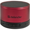 Колонка портативная Defender Wild Beat Red [1x 3 Вт, AUX, 450 мА*ч, время работы - 6 ч, красный]