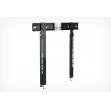 Кронштейн для телевизора Holder LCDS-5083 черный глянец 37"-55" макс.35кг настенный фиксированный