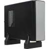 Minitower  Exegate <MI-213L> Black&Silver Mini-ITX 400W  (24+4пин) <EX249492RUS>