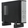 Minitower  Exegate <MI-206L> Silver&Black Mini-ITX  450W (24+4пин) <EX249485RUS>