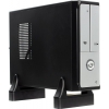 Minitower  Exegate <MI-206L> Silver&Black Mini-ITX 400W  (24+4пин) <EX249484RUS>