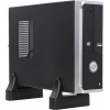 Minitower  Exegate <MI-205L> Black&Silver Mini-ITX  400W (24+4пин) <EX249480RUS>