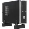 Minitower  Exegate <MI-205L> Black&Silver Mini-ITX 350W  (24+4пин) <EX249479RUS>
