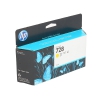 Картридж HP F9J65A (HP 728) для DesignJet T730, T830. Жёлтый. 130 мл.
