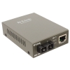 Медиаконвертер D-Link DMC-F60SC/E Медиаконвертер с 1 портом 10/100Base-TX и 1 портом 100Base-FX с разъемом SC для одномодового оптического кабеля (до