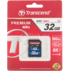Флеш карта SDHC 32Gb Class10 Transcend TS32GSDU1 BULK w/o adapter