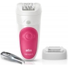 Эпилятор Braun 5-531 скор.:2 насад.:2 от аккум. белый/красный (81482834)