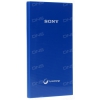 Портативный аккумулятор 5000 mAh Sony (micro USB кабель, cиний)