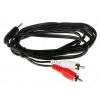 Кабель 3.5 Jack (M) - 2xRCA (M), 1.8m, Belsis, черный