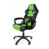 Кресло офисно-игровое Arozzi Monza Green [ Экокожа, до 105 кг, Green ]