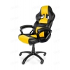 Кресло офисно-игровое Arozzi Monza Yellow [ Экокожа, до 105 кг, Yellow ]