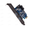 Контроллер ORICO PVU3-2O2I USB 3.0 (2 ext, 20 pin int) PCI-Ex1