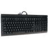 Клавиатура проводная Corsair Strafe Cherry MX Silent, механическая, RGB подсветка, макросы, USB