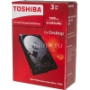 Жесткий диск Toshiba SATA-III 3Tb HDWD130EZSTA P300 (7200rpm) 64Mb 3.5" Rtl