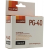 Картридж EasyPrint IC-PG40 для Canon PIXMA iP2200/2500/2600/6210D/MP140/210/450/MX310. Чёрный.