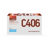 Картридж EasyPrint LS-C406 для Samsung CLP-365/CLX-3300/C410. Голубой. 1000 страниц. с чипом (CLT-406C)
