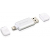 Флеш Диск Transcend 32Gb JetDrive Go 300 Lightning TS32GJDG300S USB3.0 серебристый