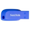 Флеш Диск Sandisk 64Gb Cruzer Blade SDCZ50C-064G-B35BE USB2.0 голубой