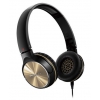 Наушники мониторы Pioneer SE-MJ532-N 1.2м черный/золотистый проводные (оголовье)